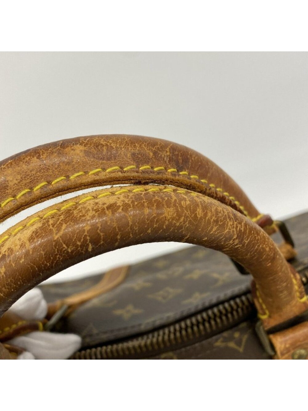 Louis Vuitton Boston Bag Monogram Keepall 50 Brown - Picture 9 of 10